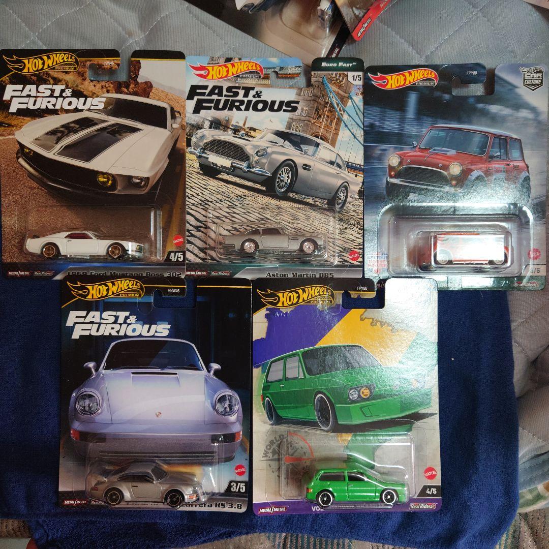 ➄【訳あり】ホットウィール　プレミアム10台セット