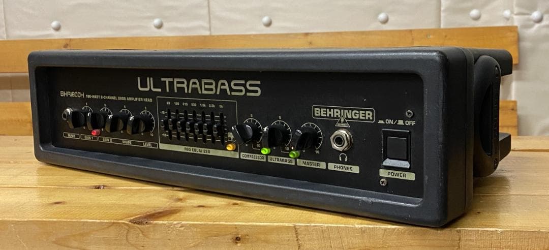 【最終値下げ】Behringer BH1800H ベースヘッド 動作良好