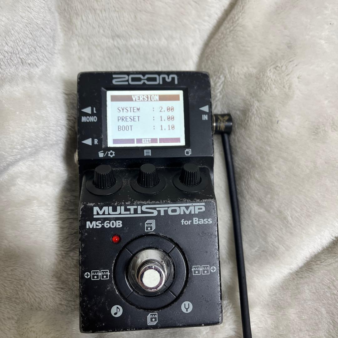 ZOOM MS-60B マルチストンプ　限定仕様　黒
