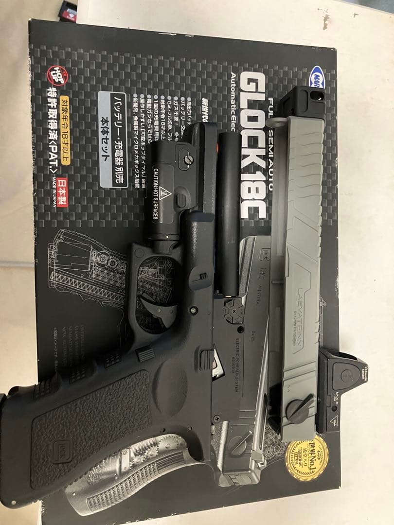 東京マルイ電動ハンドガンg18c カスタム