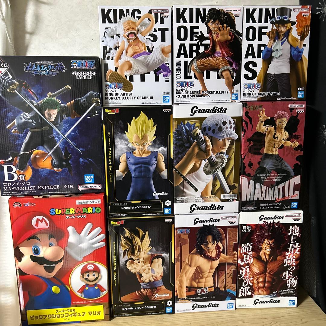 アニメキャラクター フィギュアセット✖️17