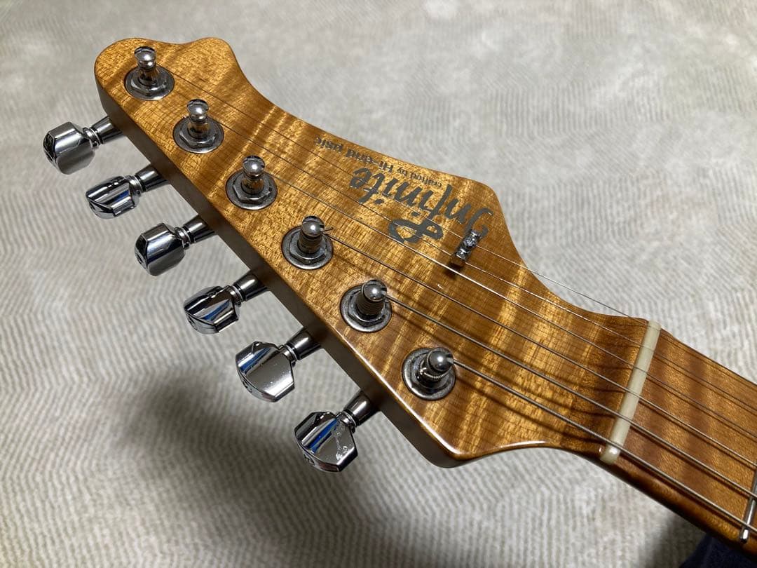 ギター infinite Trad ST Sonic Blue Heavy Aged