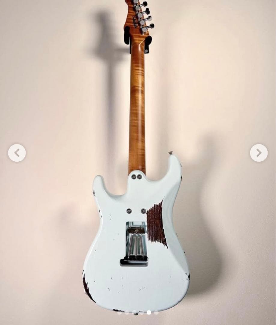 ギター infinite Trad ST Sonic Blue Heavy Aged