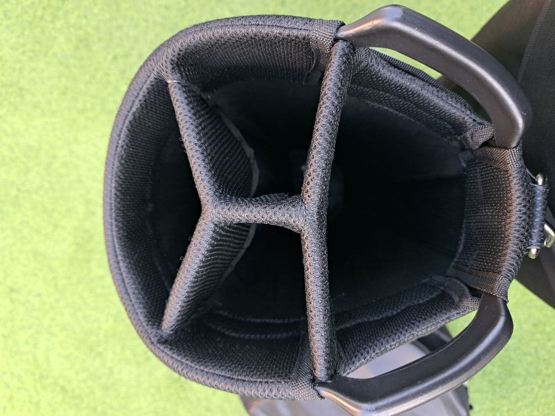 Srixon キャディバッグ ブラック/シルバー