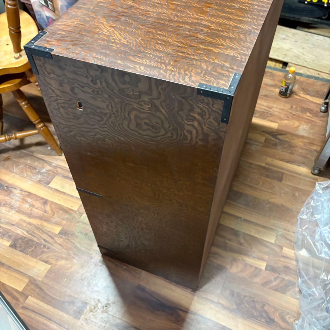 H92cm×W84cm◆組子細工　飾り棚　◆収納棚 茶箪笥 和箪笥　欅