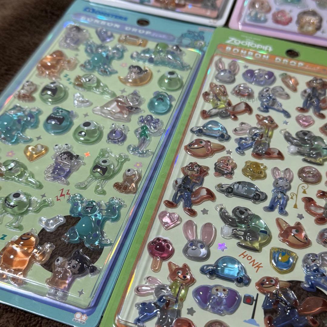 ボンボンドロップシール ディズニー クラシック プリンセス まとめ売り