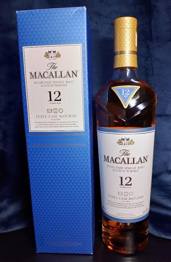 ★新品未開封★　The Macallan 12年 トリプルカスク熟成　700ml