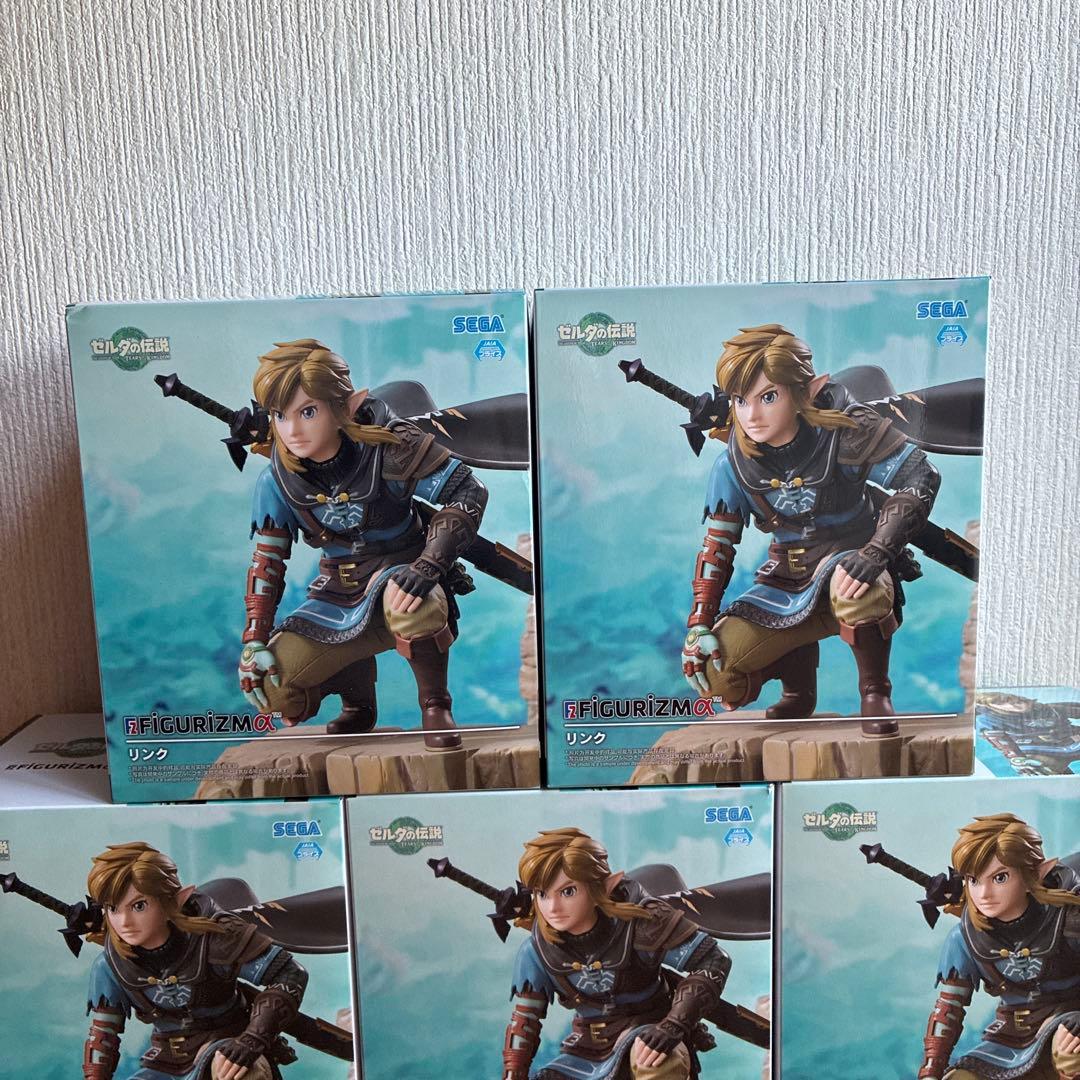 ゼルダの伝説「FiGURiZMα リンク」5体セット未開封品