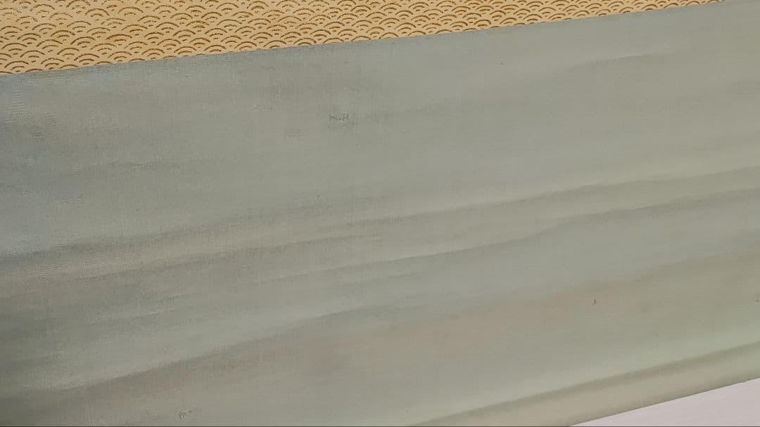 ご希望額まで値下げ～@小林松鱗 福助足袋 仙厓義梵『上下を機転…』 肉筆掛軸