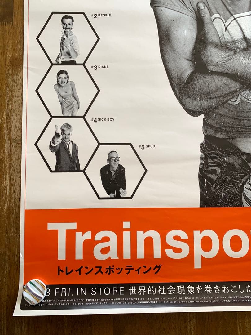 トレインスポッティング 店頭用ポスター B1サイズ Trainspotting