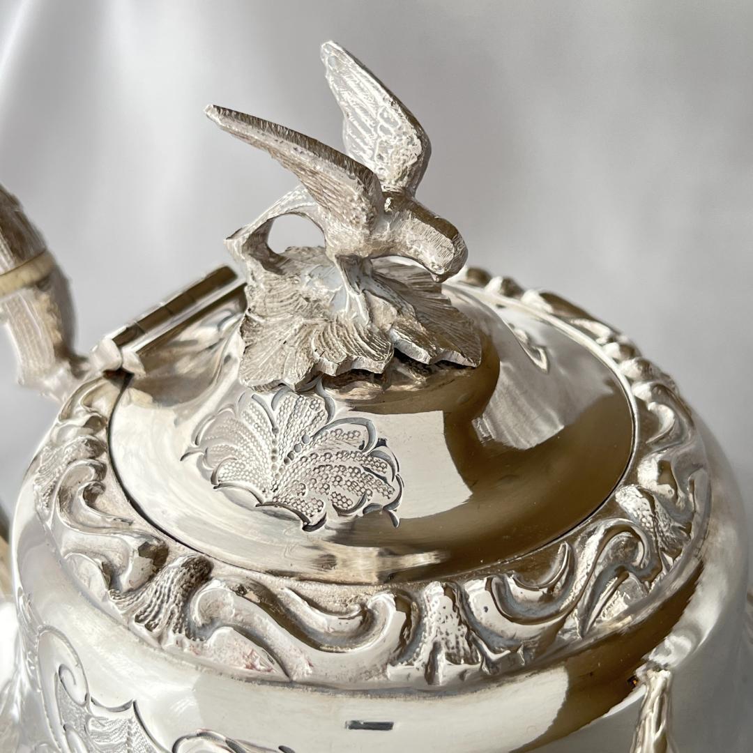 【Cooper Brothers】 ファルコンとマスカロン ティーセット 4点