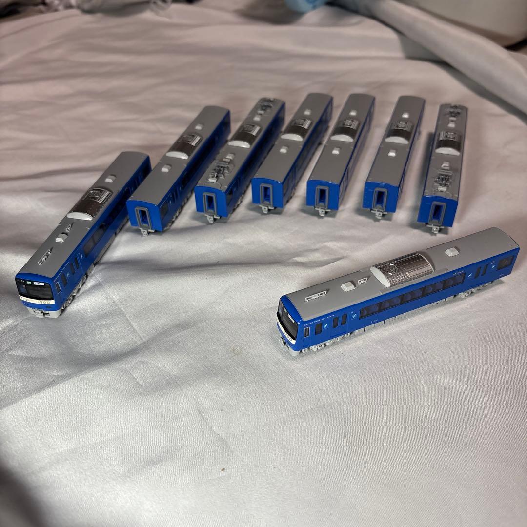 KATO 京急2100形(京急ブルースカイトレイン) 8両セット10-1310