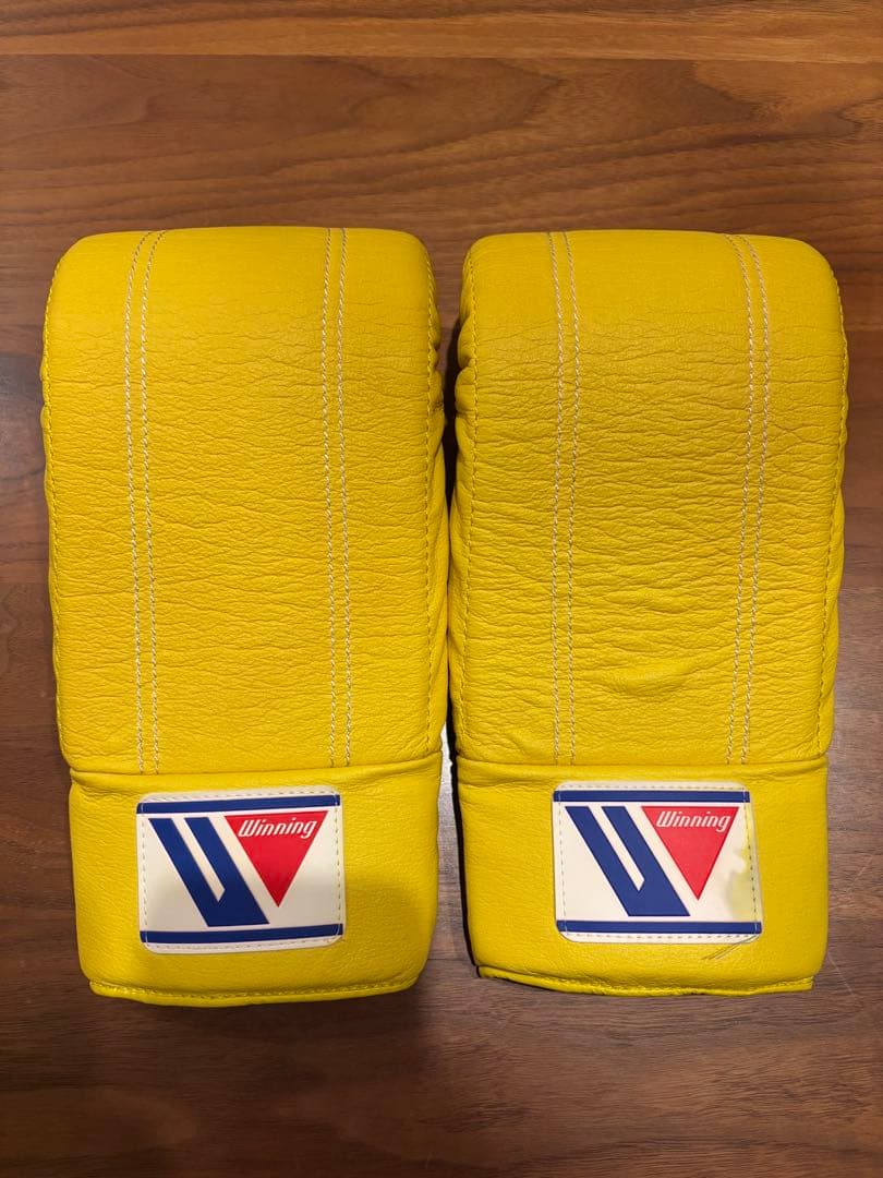 Winning ボクシンググローブ イエロー　パンチンググローブ