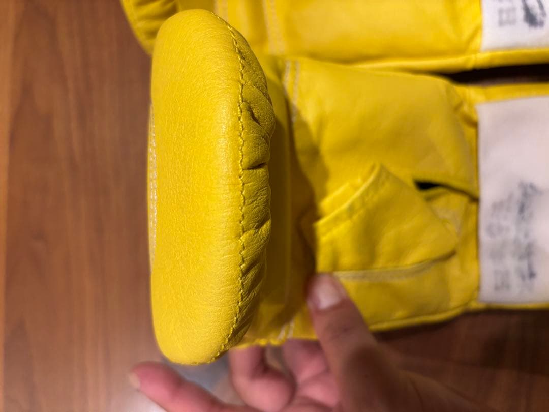 Winning ボクシンググローブ イエロー　パンチンググローブ