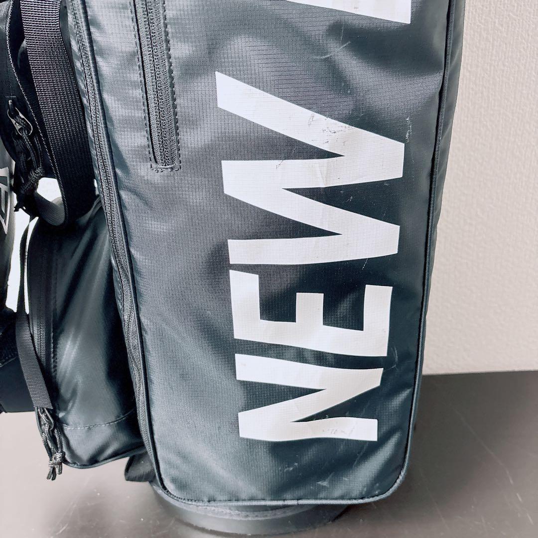 NEW ERA ニューエラ スタンド式 キャディバッグ 9型 美品 黒　綺麗