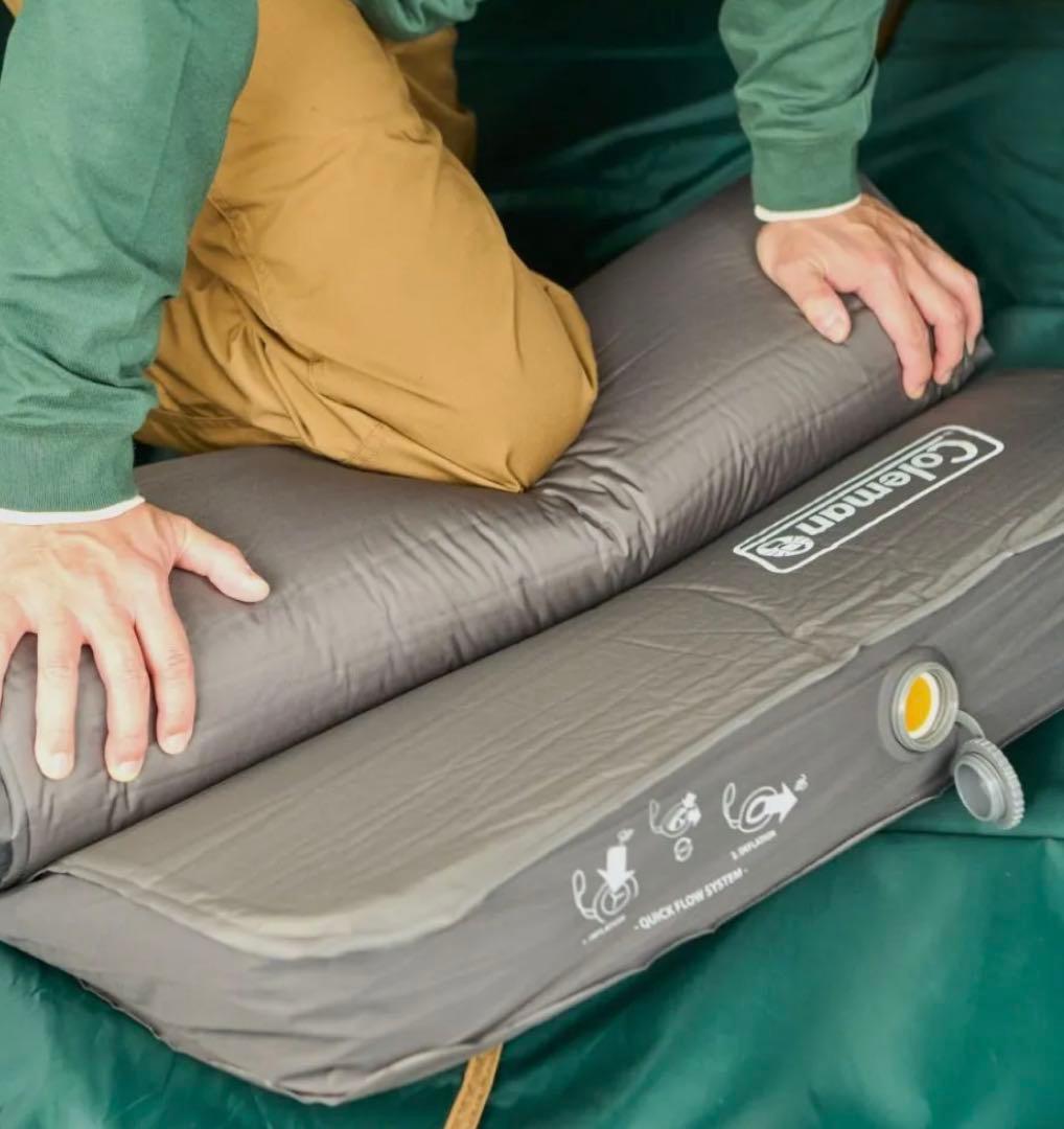 【お値下げ中！12/16まで】コールマン インフレーターマット 10cm厚