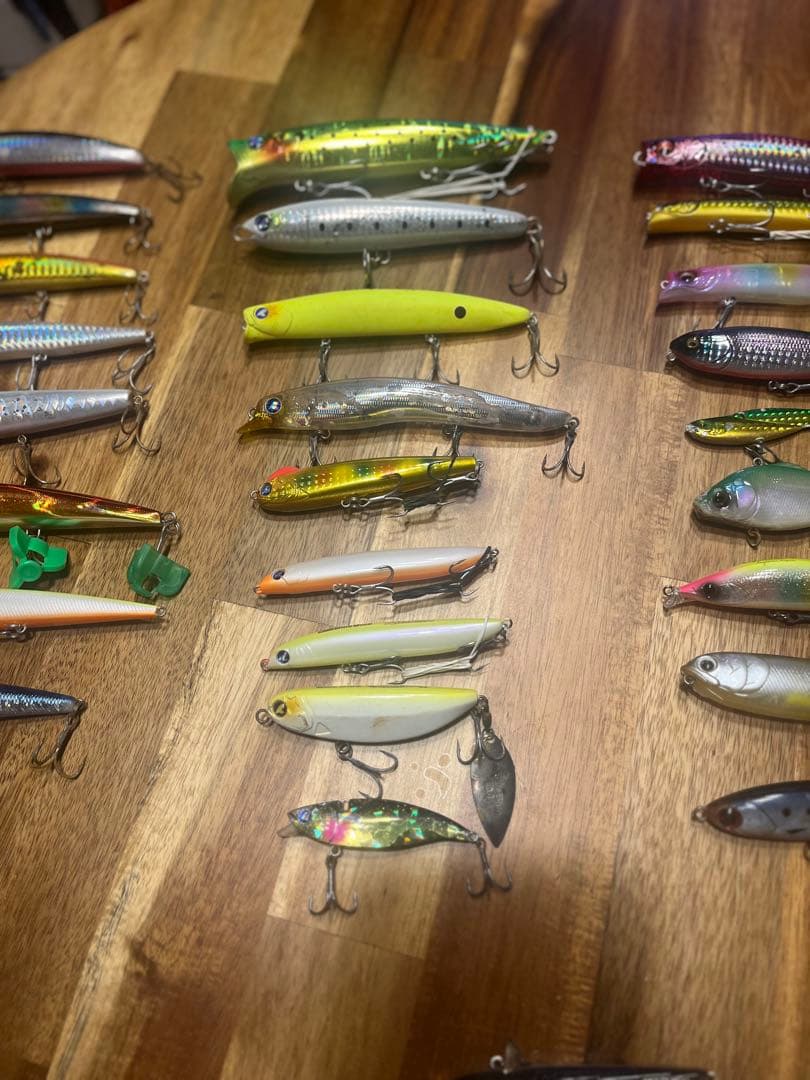 シーバス引退　ルアー40個以上セット　超一軍　 メガバス　カゲロウ等