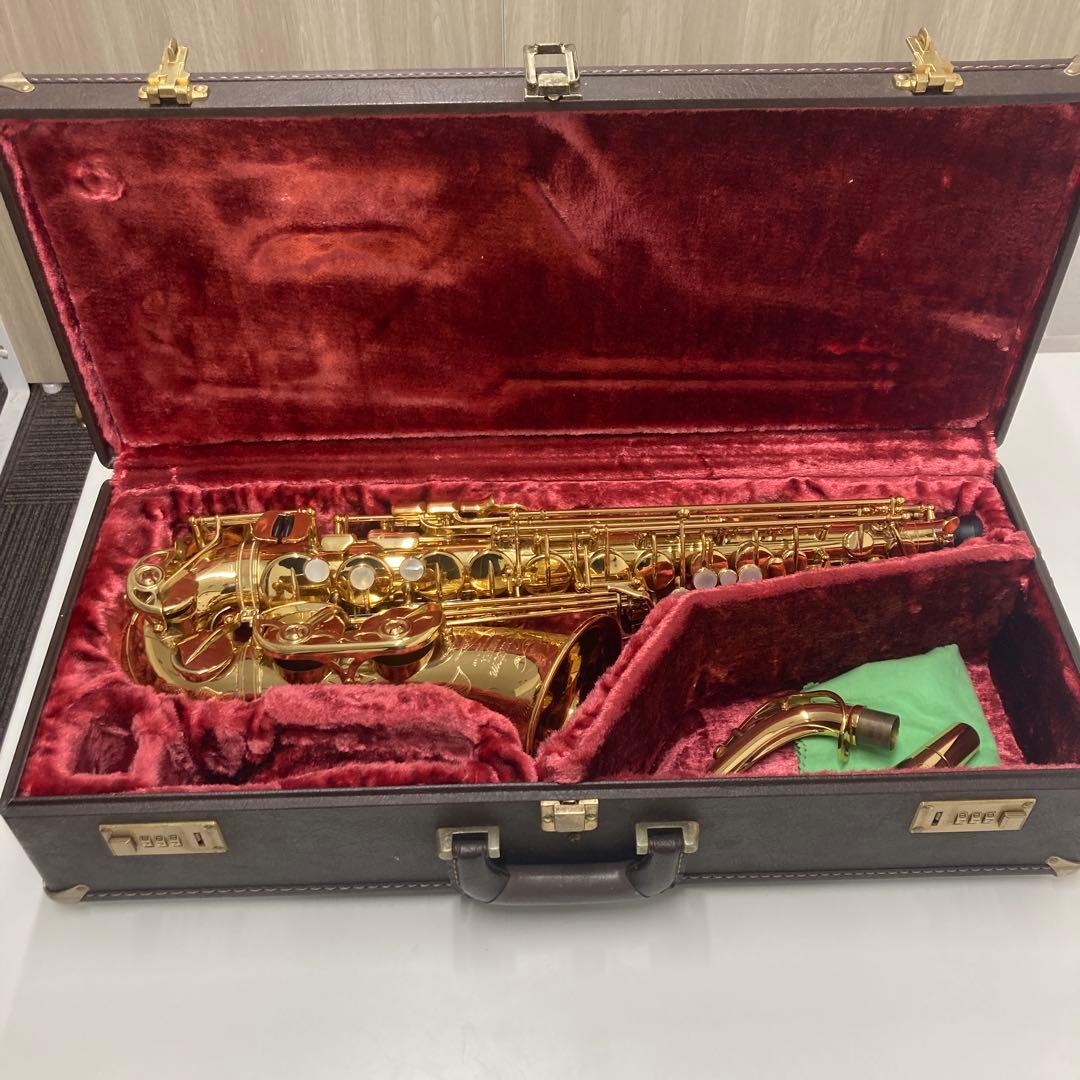 YAMAHA YAS875 ゴールド サックス本体 マウスピース付き