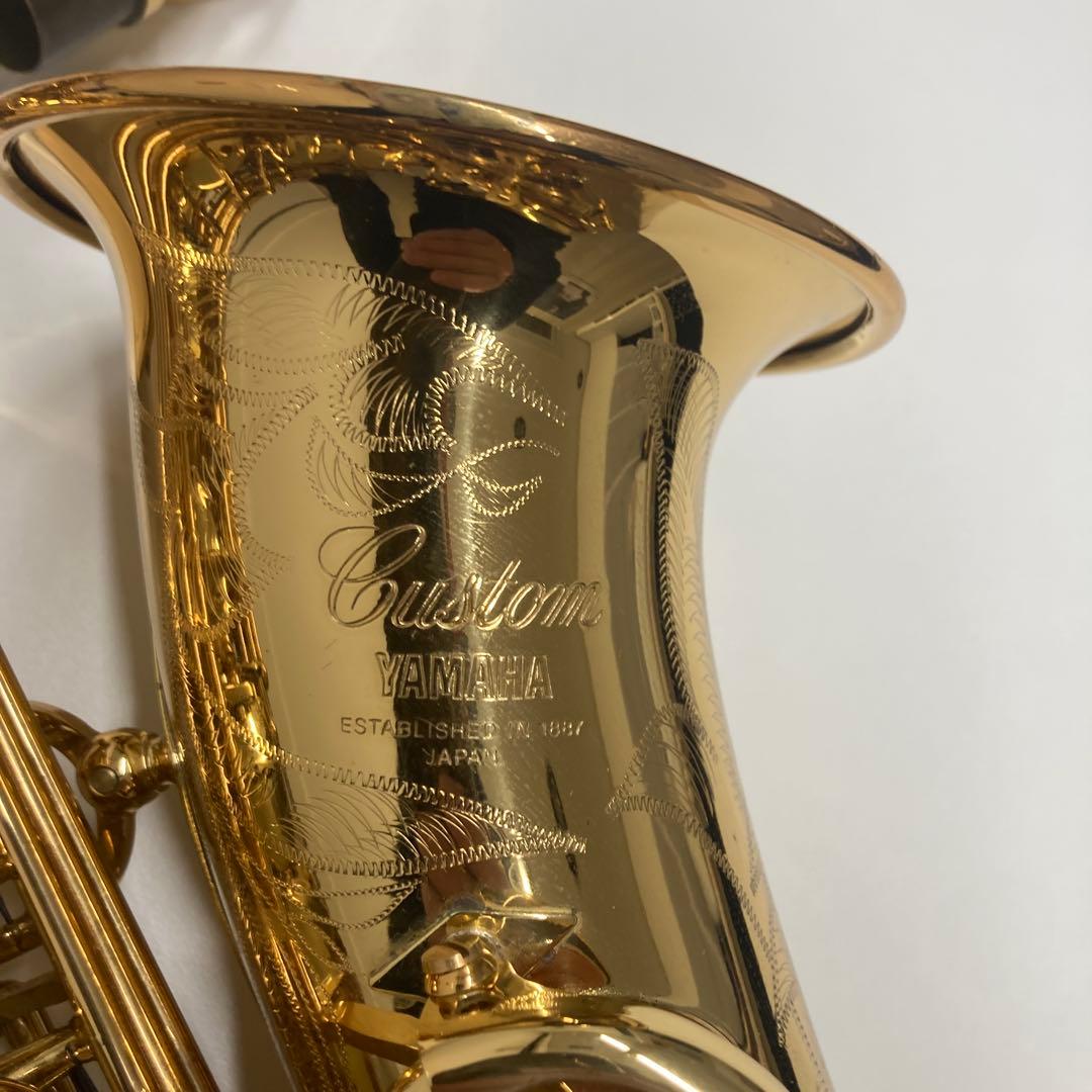 YAMAHA YAS875 ゴールド サックス本体 マウスピース付き