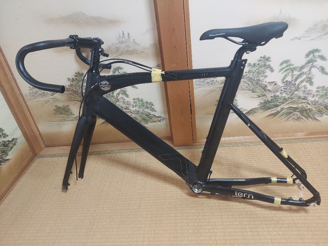 tern surge χ　ターンサージュカイ　フレームセット中古美品