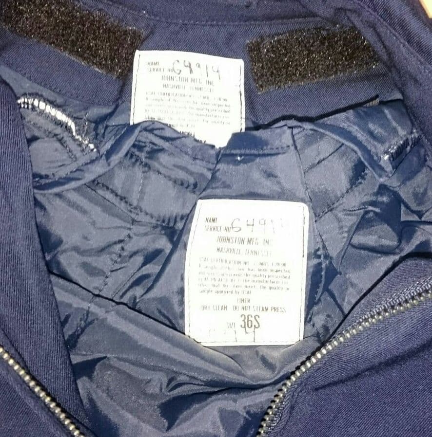 美品 Vintage USAF米空軍 インナー付ドリズラー スウィングトップ