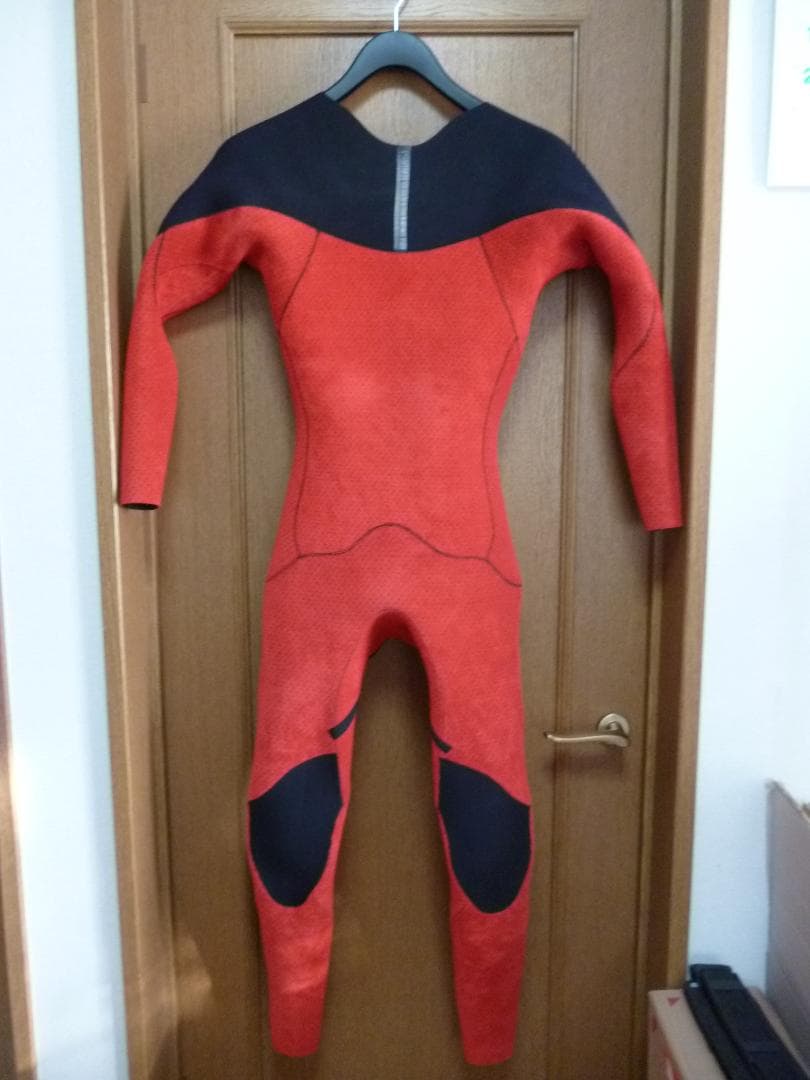 ◎ 国産ロングチェストジップ セミドライ ウェットスーツ！ M位 ◎送料込み！