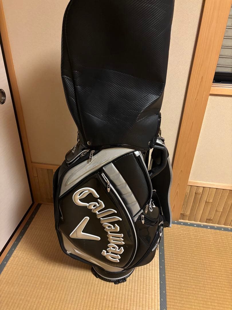 Callaway キャディバッグ 黒/シルバー