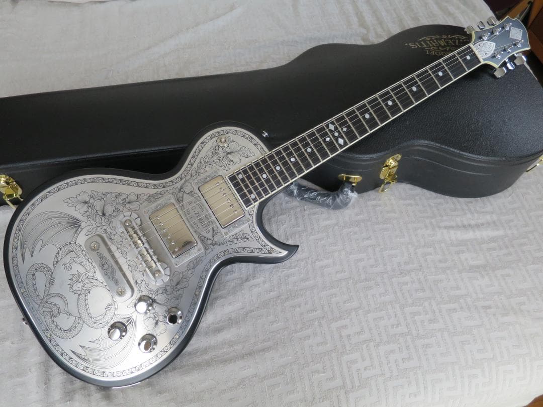 Zemaitis CS24MF DRAGON & HEART（Black）