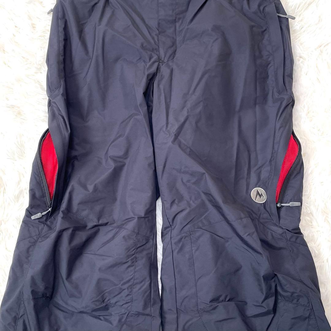 Marmot L HEAT NAVI スキー 撥水 中綿 防寒 サスペンダー付