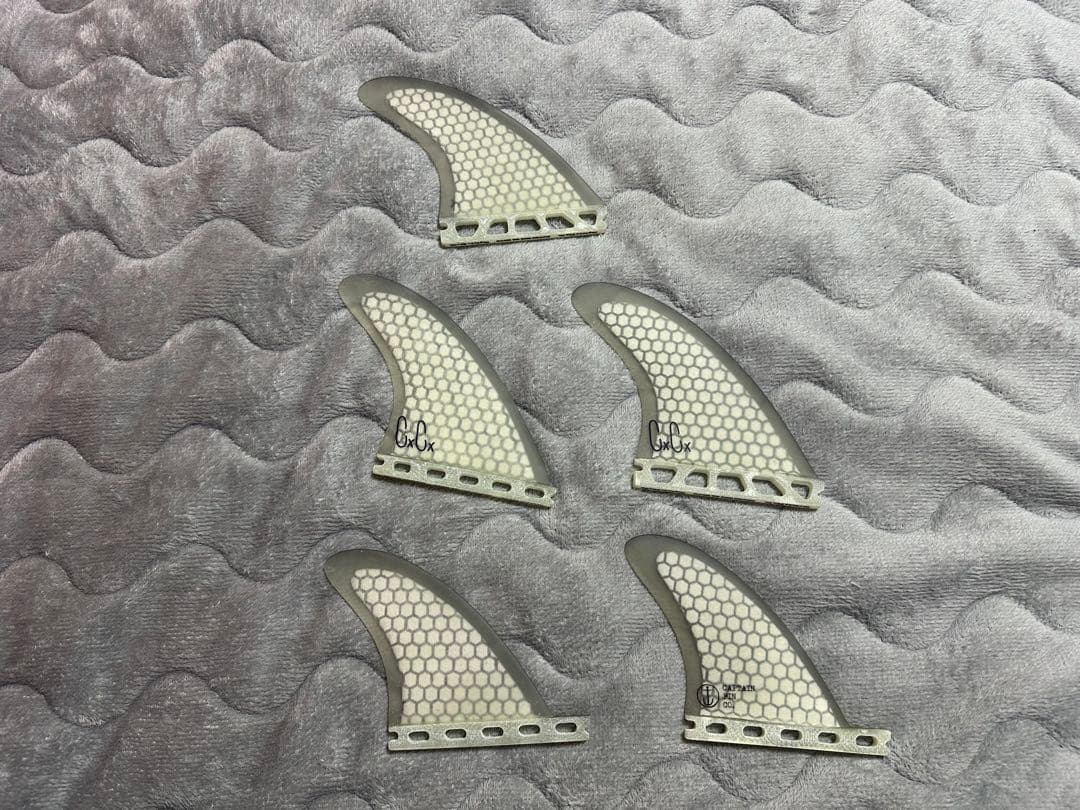 新品サーフィン　CAPTAIN FIN G-FIN 5枚セット　クリステンソン