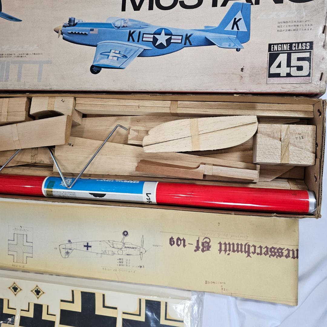 【激レア】 生田無線飛行機研究所 ムスタング メッサーシュミット RCキット