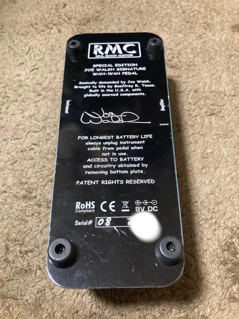 REAL MCCOY CUSTOM Joe Walsh RMC ワウ