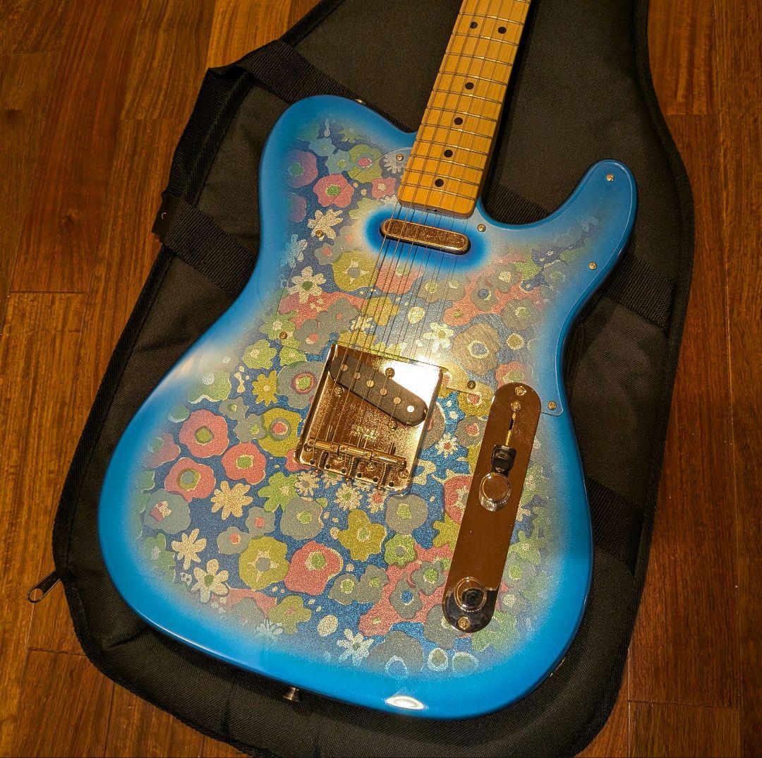 ギター Fender MIJ Telecaster Blue Flower
