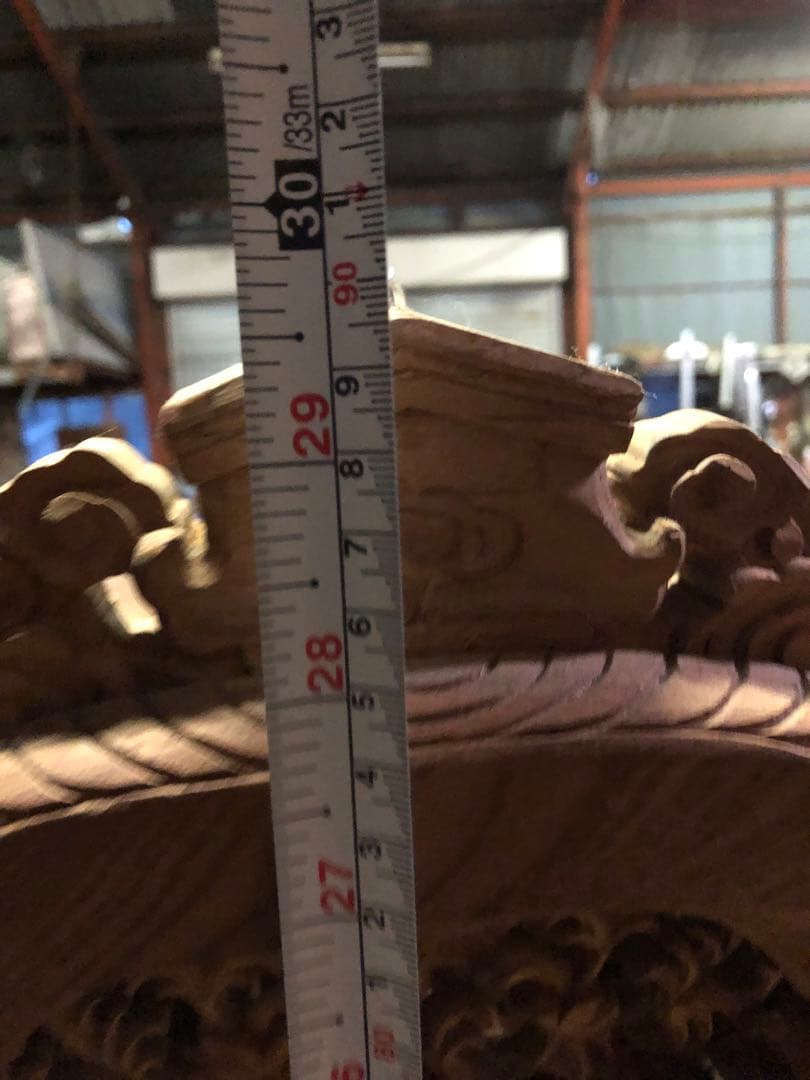 全国配送okです！だんじり自車　欅製　家宝級代物　画像更新！4分の１サイズ