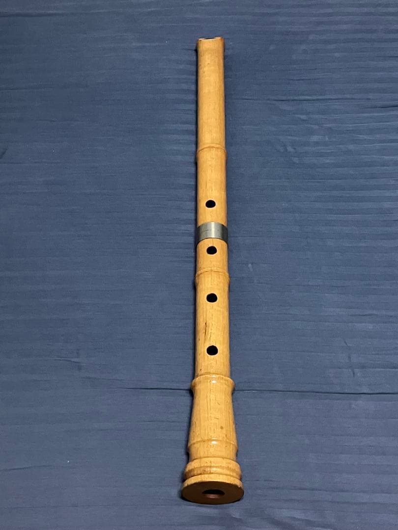 【美品】尺八 竹製 （2尺約60cm・中継ぎタイプ）