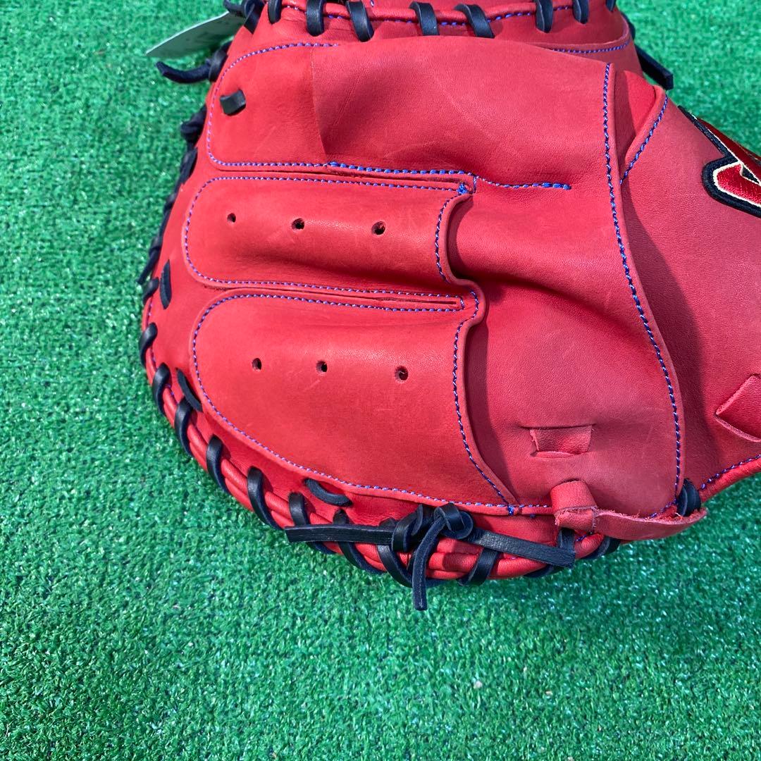 【新品】ハタケヤマ 少年軟式用 キャッチャーミット 右投げ用