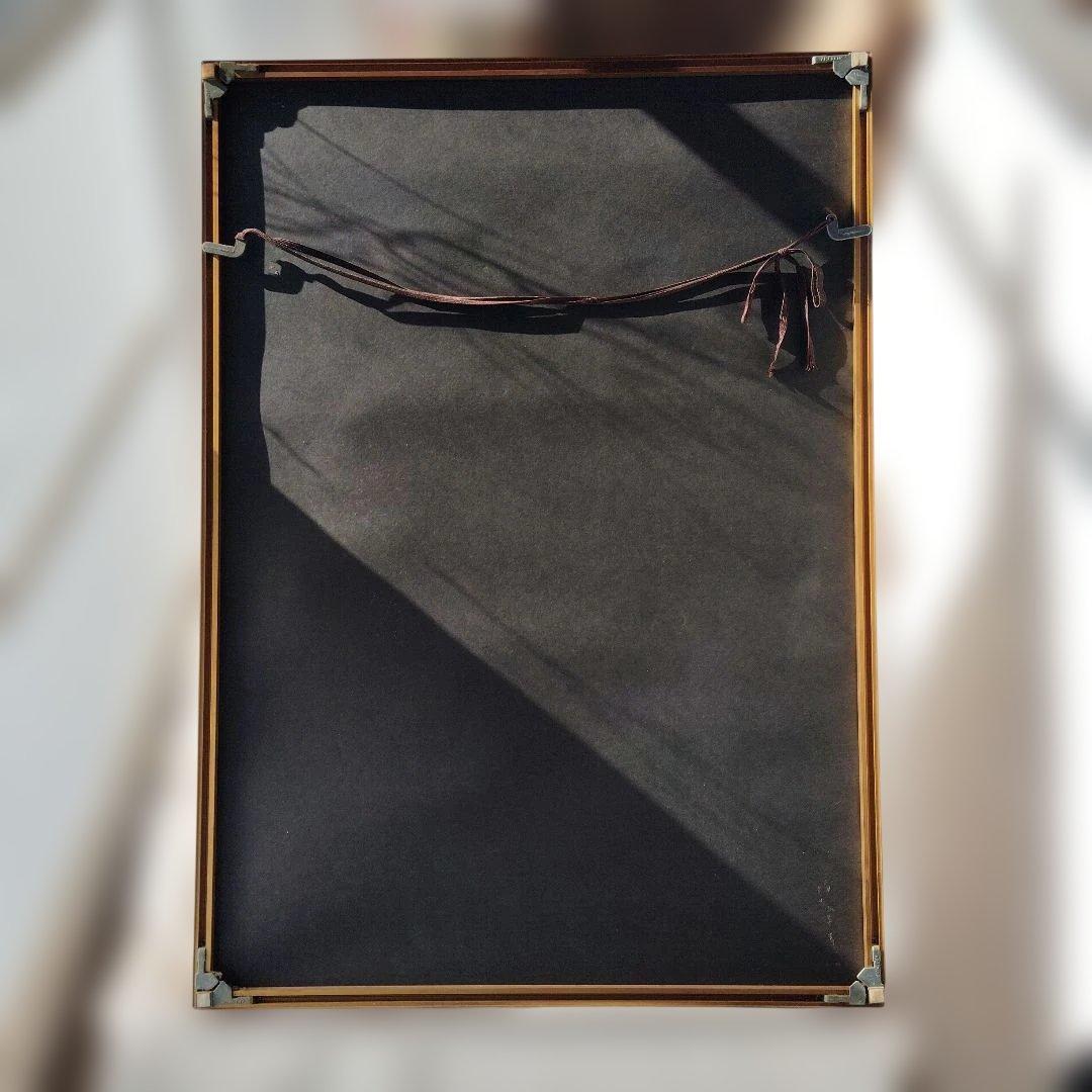 ジョルジュ・ブラック　ES BRAQUE　庭のテーブル　アートポスター