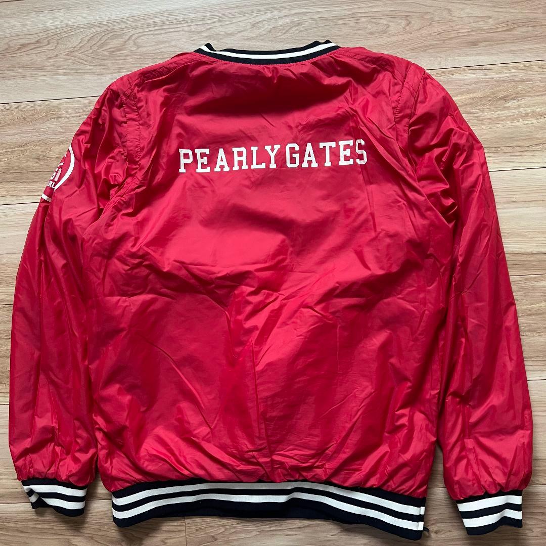 PEARLY GATES パーリーゲイツ　リバーシブル　プルオーバー　中綿入り