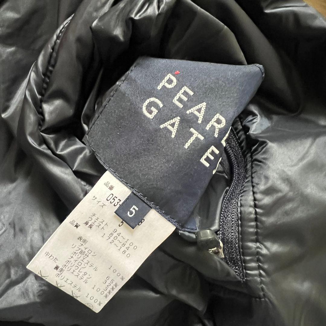 PEARLY GATES パーリーゲイツ　リバーシブル　プルオーバー　中綿入り