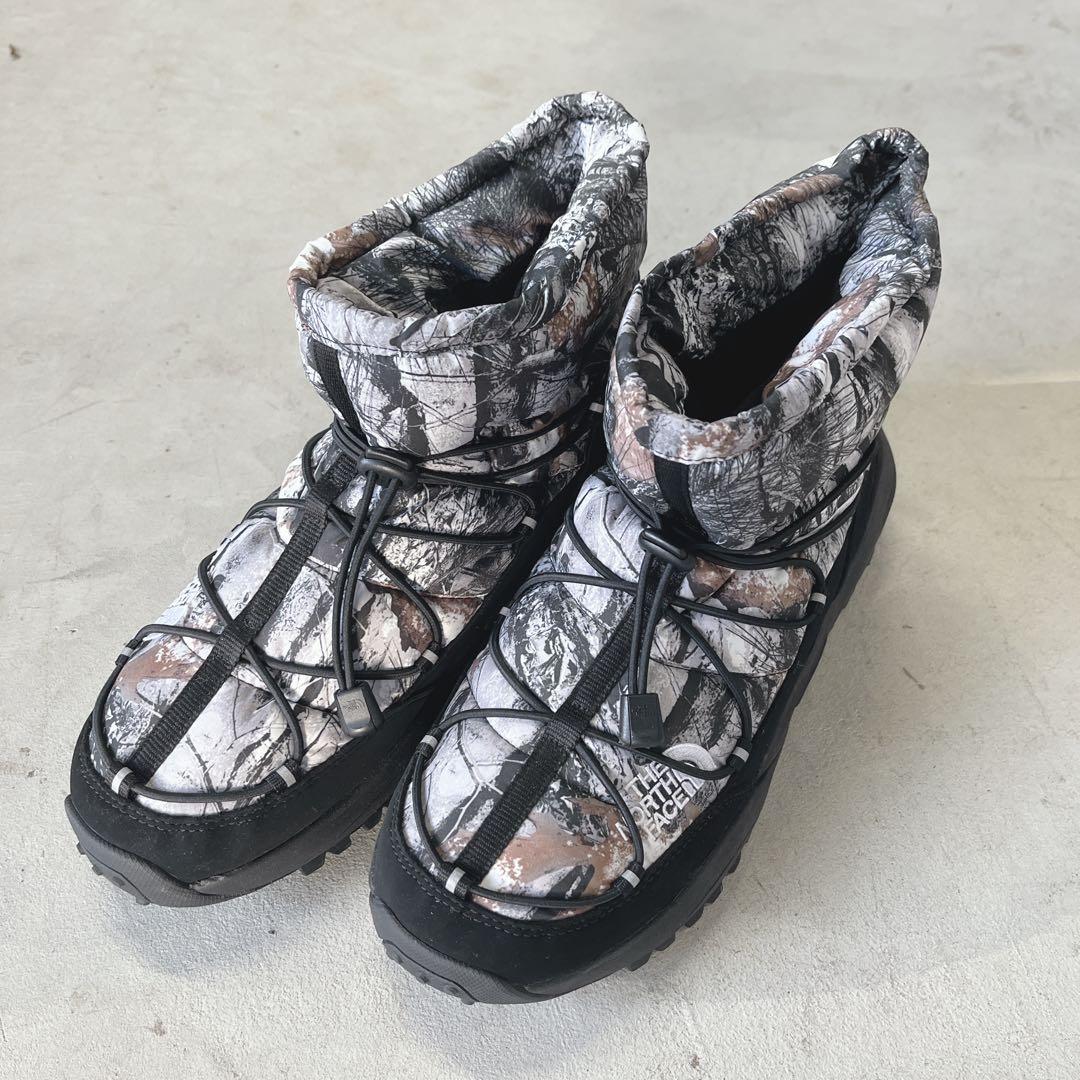 ノースフェイス　ボレアリス　ブーティ　カモフラ柄　ウィンターブーツ　25cm