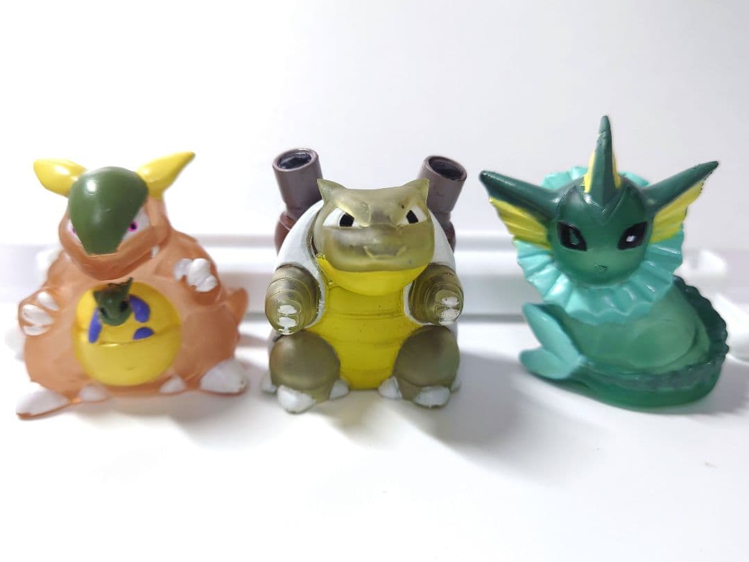 【激レア✨】任天堂1996年製　初期ポケモン　クリアタイプ指人形10体セット