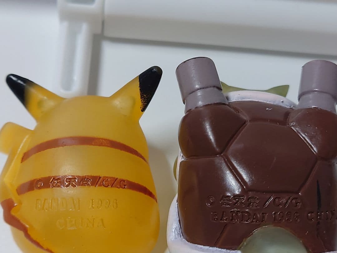 【激レア✨】任天堂1996年製　初期ポケモン　クリアタイプ指人形10体セット