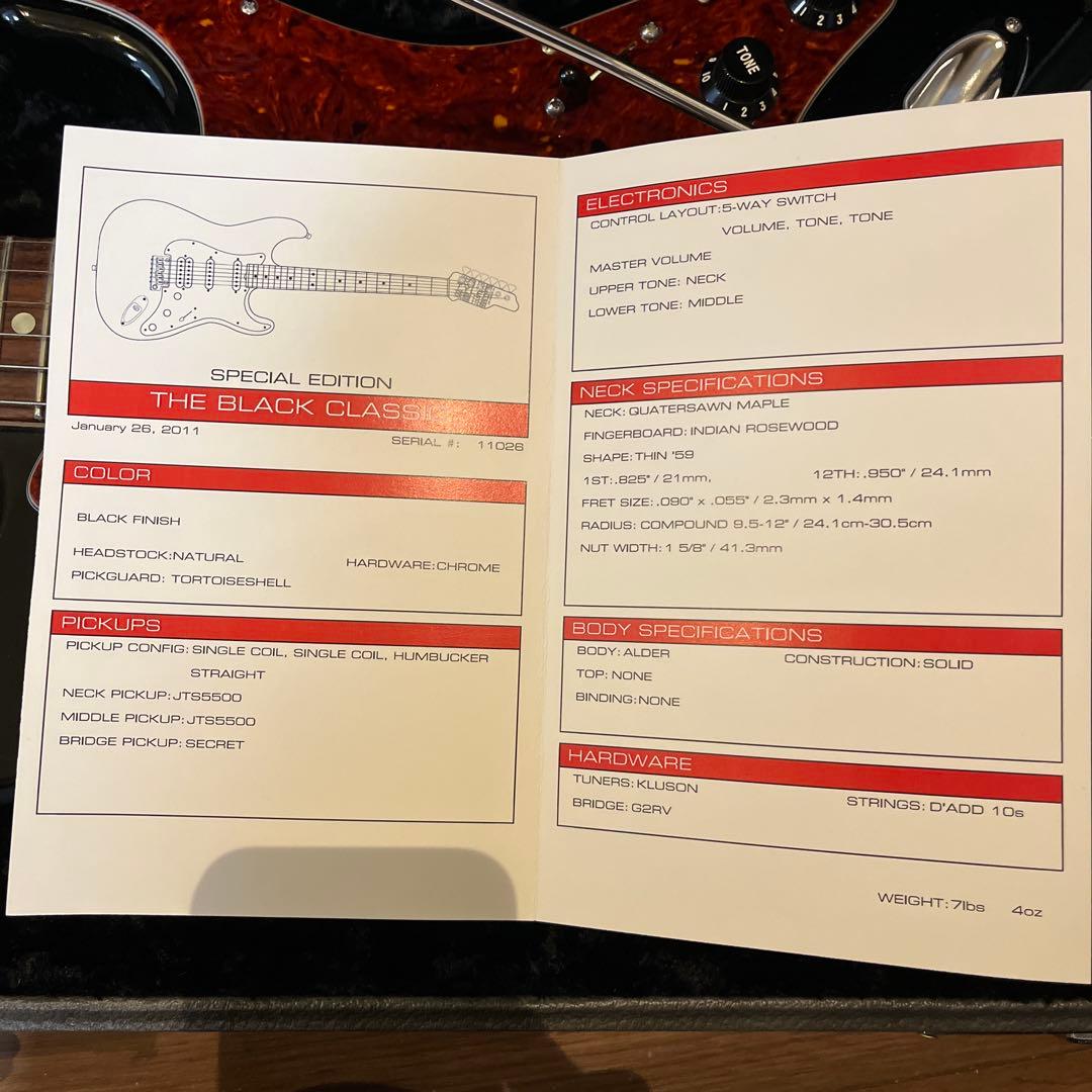 レア JAMES TYLER USA スペシャルエディション ブラッククラシック