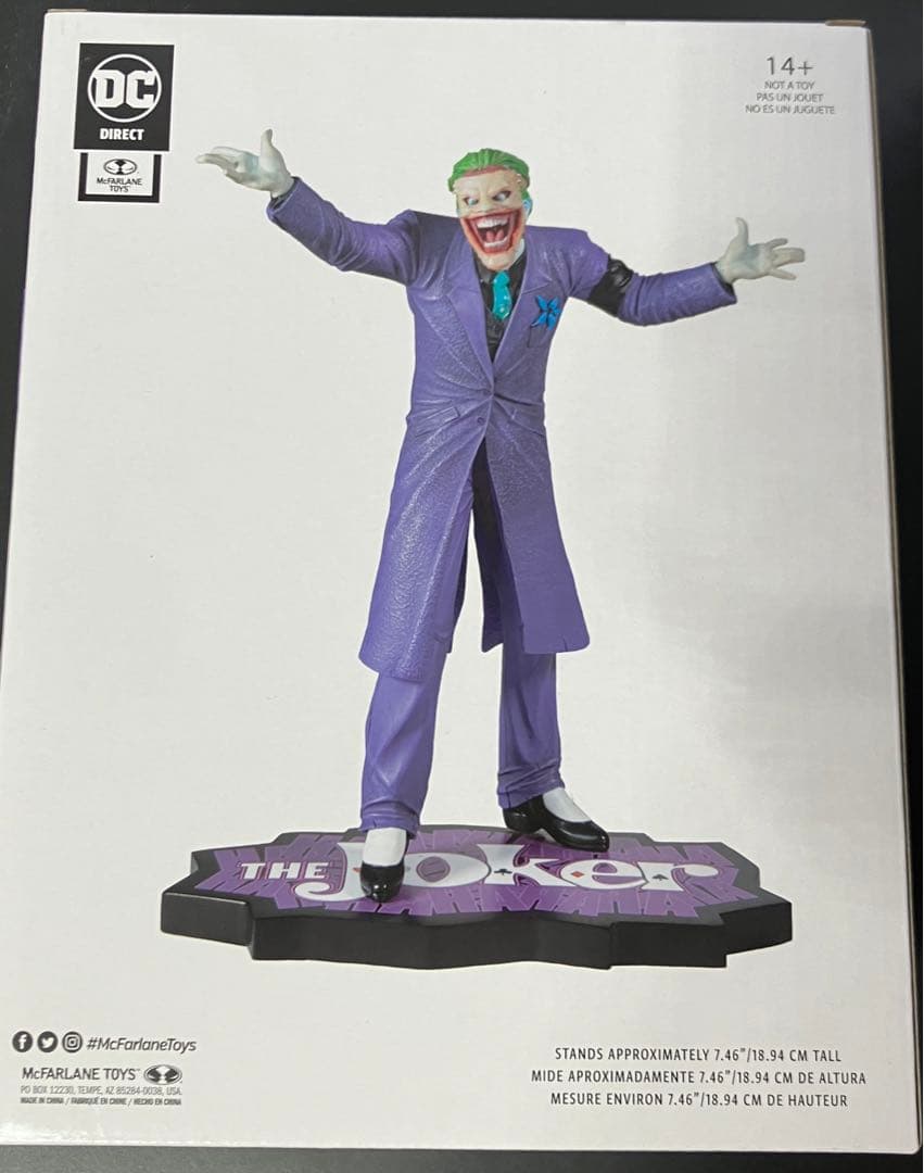 【新品未開封】DCダイレクト　ジョーカー デス・オブ・ザ・ファミリー スタチュー