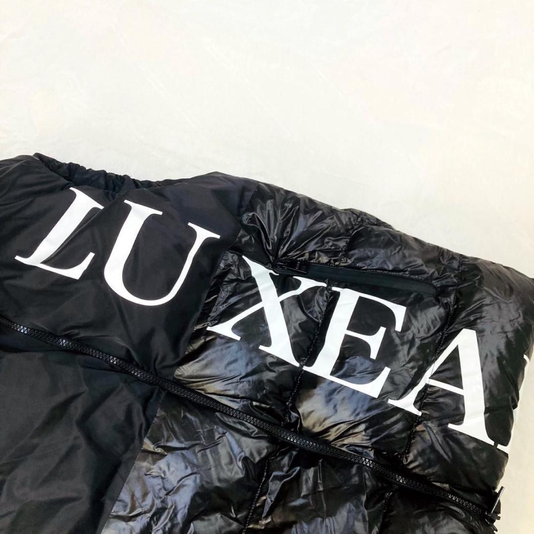 LUXE AKM PLUS リュクス エイケイエム プラス ロゴ ダウンベスト