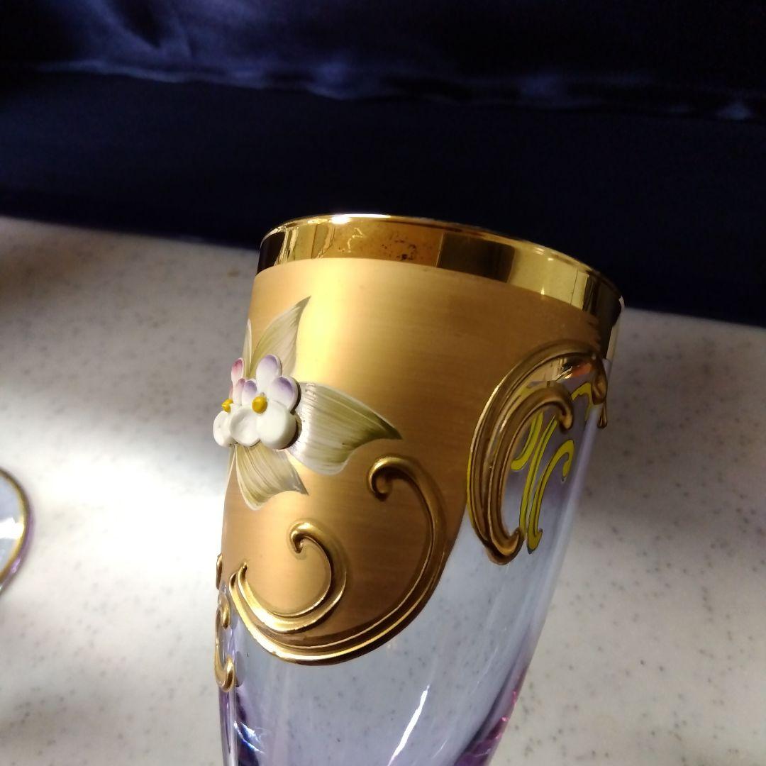 ベネチエアグラスセット　イタリア製