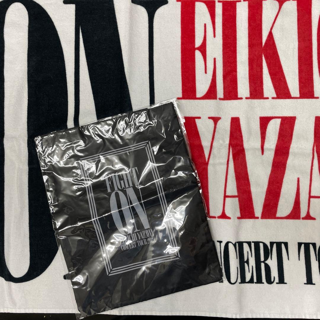 矢沢永吉バスタオルとトートバッグ