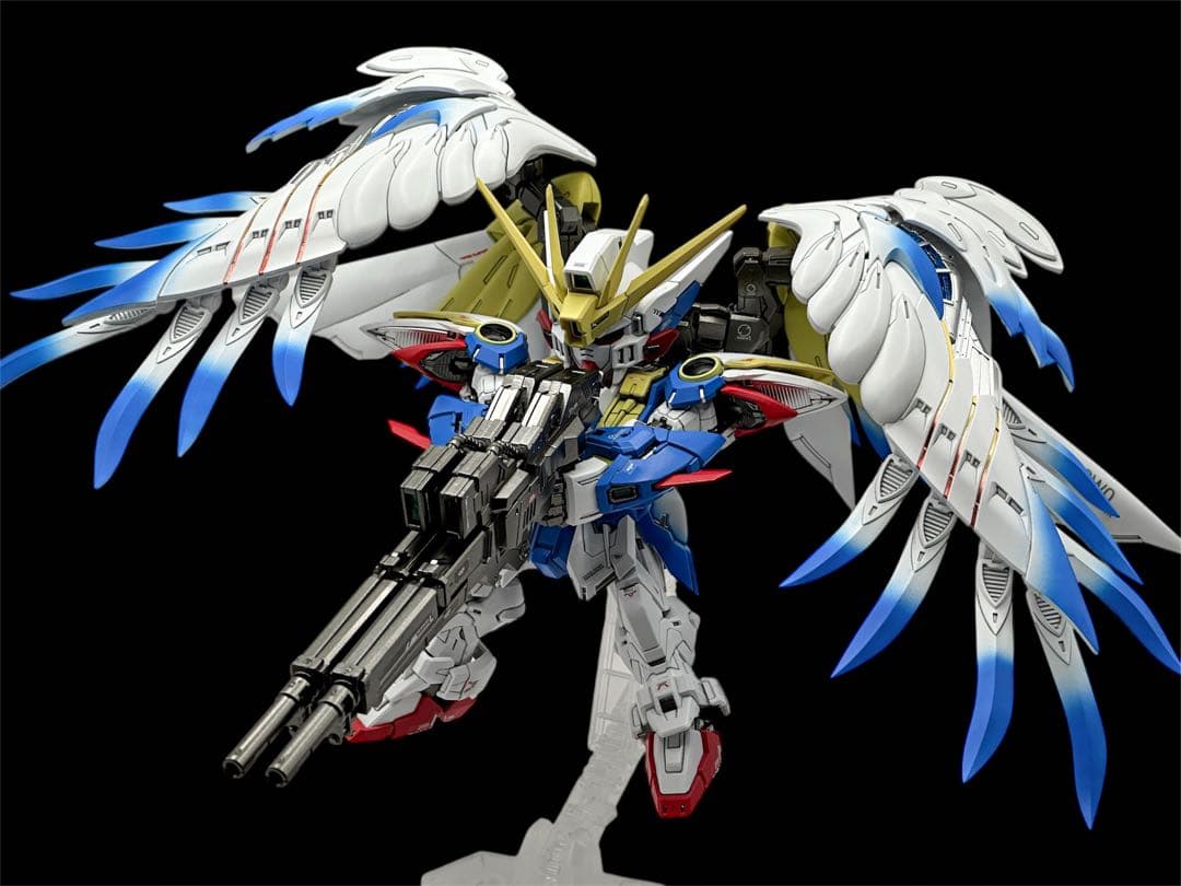 【バンダイ正規品・全塗装】MGSD ウイングガンダムゼロ EW 完成品