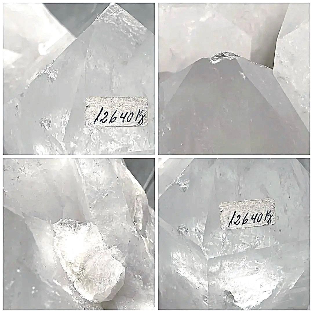 天然水晶 クラスター ヒマラヤ レイボー 専用台付 約12.6㎏ 重量級 サイズ