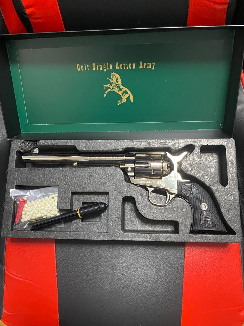 タナカ COLT SAA 2ndGen 7-1/2インチNickelFinish